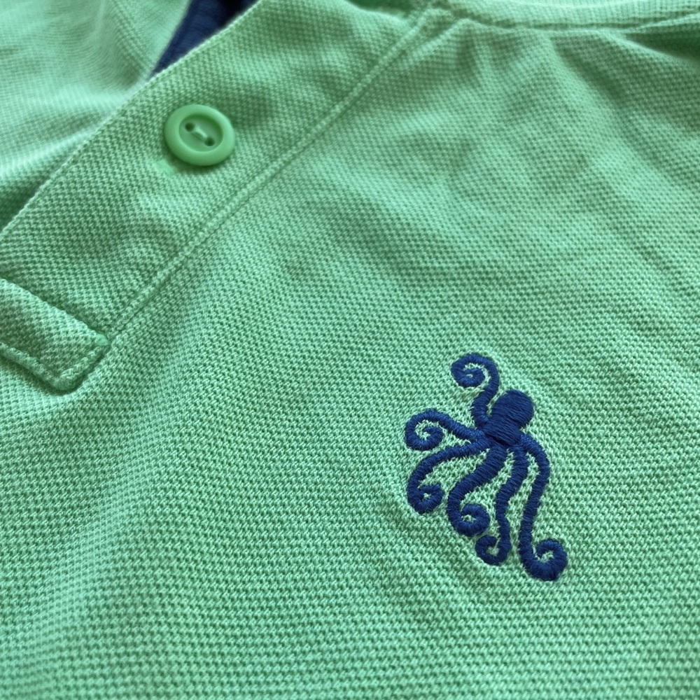 Tom & Teddy Short Sleeve Polo 4T